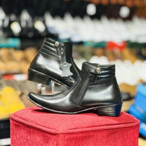 Formal Leather Shoe High - Black